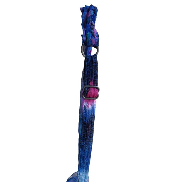 Aerie Cropped Shirt Tank Top Cammy Womens XS Boho Adjust Strap Multicolor Purple - Picture 3 of 7